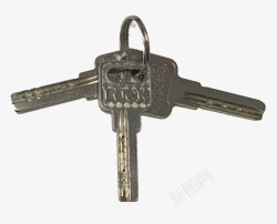 三把钥匙钥匙一串钥匙高清图片