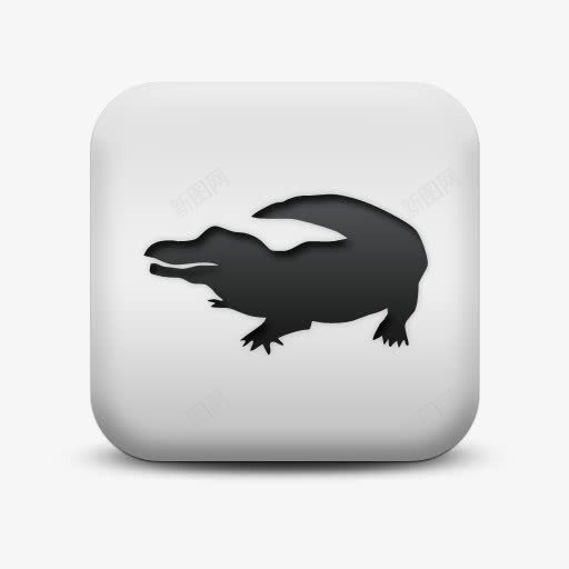 不光滑的白色的广场图标动物动物png_新图网 https://ixintu.com animal animals crocodile icon matte sc square white 不光滑的 动物 图标 广场 白色的 鳄鱼