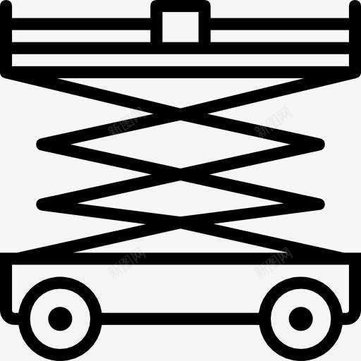 升降图标png_新图网 https://ixintu.com 举重运动员 升降机 拖车 货运卡车 运输