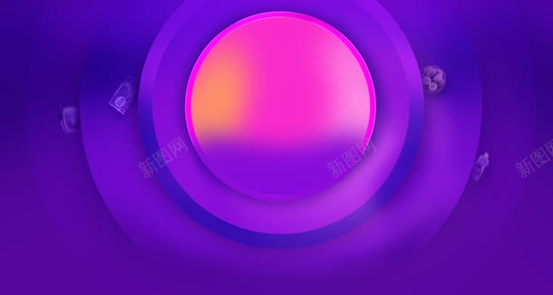紫粉色的电商海报jpg设计背景_新图网 https://ixintu.com 海报 粉色