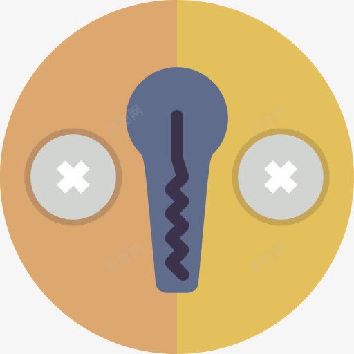 开锁图标png_新图网 https://ixintu.com 器皿 安全 工具 开锁器