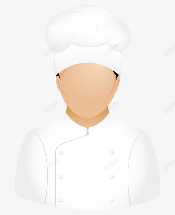 一名厨师卡通图案png免抠素材_新图网 https://ixintu.com 人物 卡通 厨师 厨师帽 厨师服 职业 餐厅