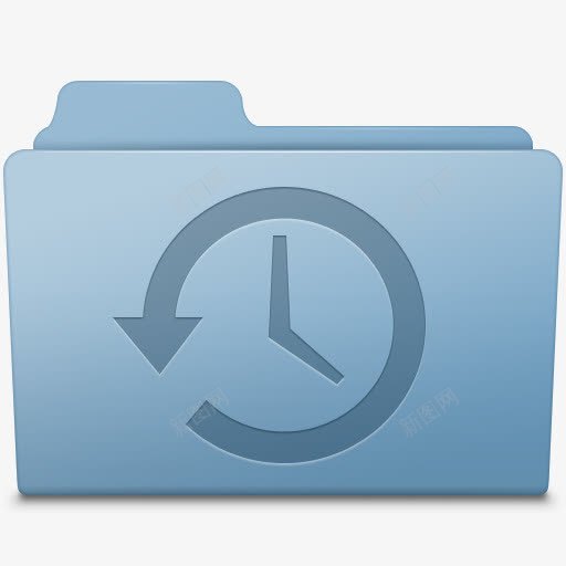 备份文件夹蓝色图标png_新图网 https://ixintu.com backup blue folder 备份 备份与恢复 文件夹 蓝色的