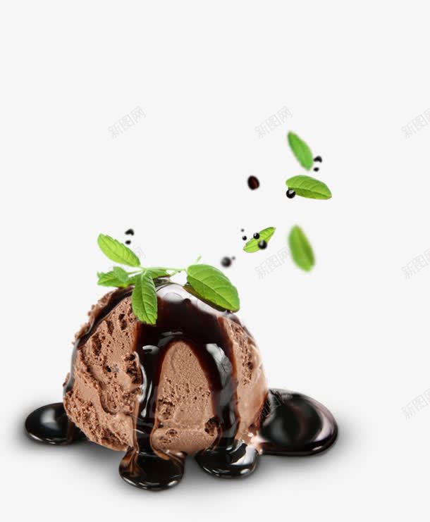 溢出的红糖奶油巧克力png免抠素材_新图网 https://ixintu.com 奶油 巧克力 溢出 红糖