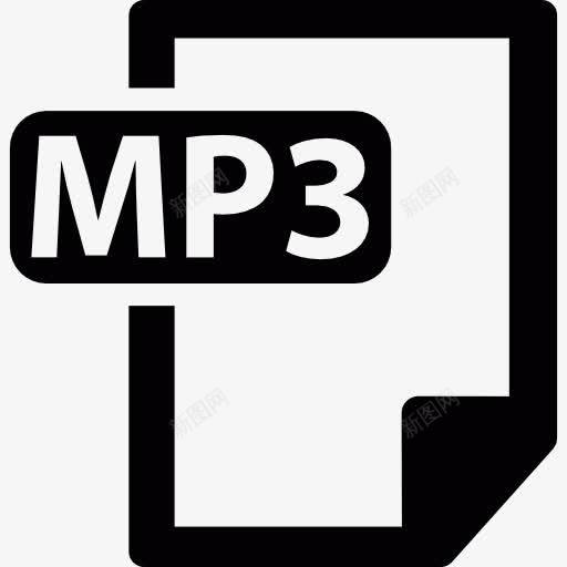 MP3格式图标png_新图网 https://ixintu.com MP3 声音文件 技术