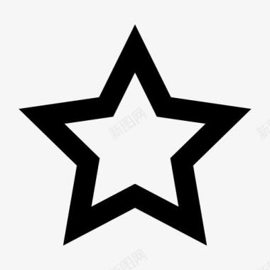圣诞之星图标图标