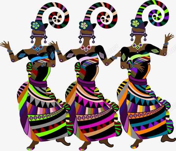 非洲风格装饰画png免抠素材_新图网 https://ixintu.com 矢量图形 装饰画 非洲 风格