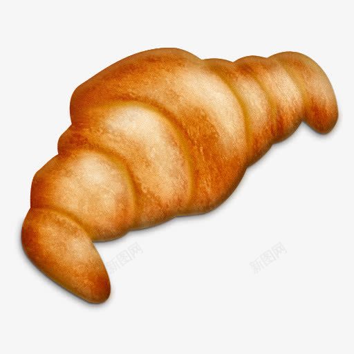 羊角面标图标png_新图网 https://ixintu.com bread croissant food pastry 糕点 羊角面包 面包 食物