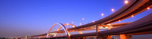 大桥风景jpg设计背景_新图网 https://ixintu.com 建筑 背景 蓝色 路灯