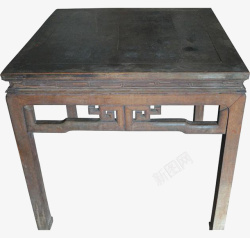 八仙桌复古实木八仙桌高清图片