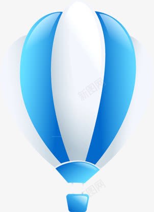 摄影蓝色热气球手绘图png免抠素材_新图网 https://ixintu.com 摄影 热气 球手 绘图 蓝色