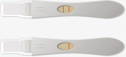 两个验孕棒两个白色验孕棒矢量图高清图片