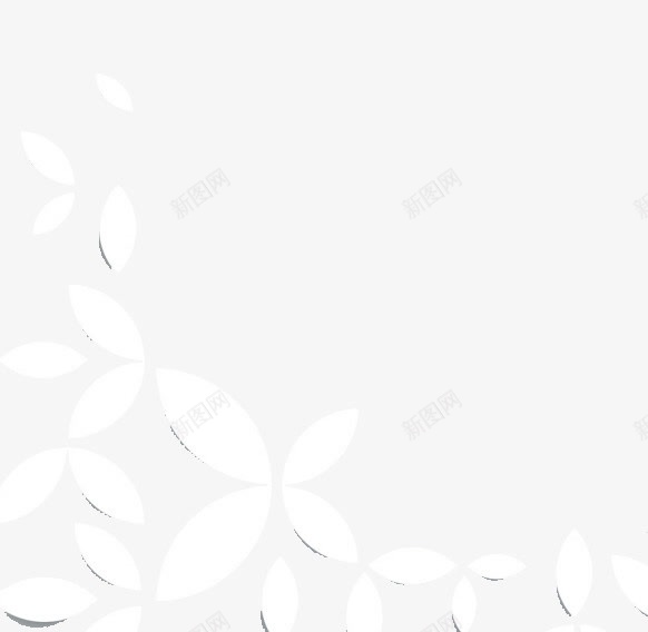 白色花瓣背景png免抠素材_新图网 https://ixintu.com 唯美 白色 素材背景 花瓣