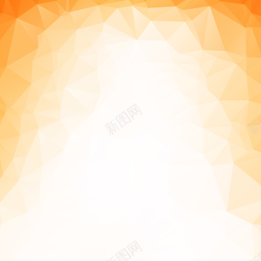 橙色渐变几何抽象背景矢量图背景