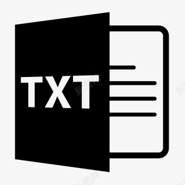 txt格式文件图标图标