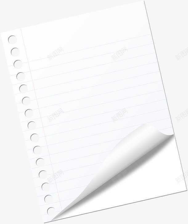白色的笔记本png免抠素材_新图网 https://ixintu.com 白色 笔记本 纸