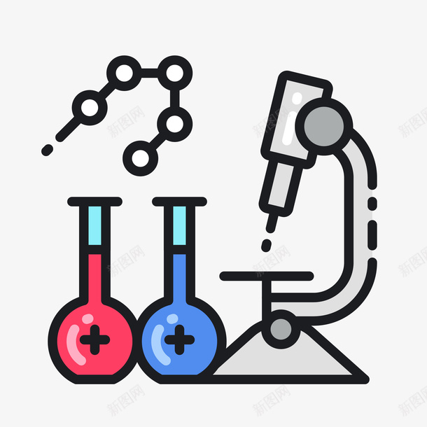 MBE扁平化学仪器矢量图eps免抠素材_新图网 https://ixintu.com MBE风格 免抠图PNG 化学仪器 扁平 时尚 矢量图