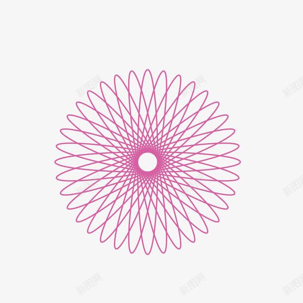 紫色万花筒png免抠素材_新图网 https://ixintu.com 万花筒 万花筒图案 紫色 紫色花纹 花