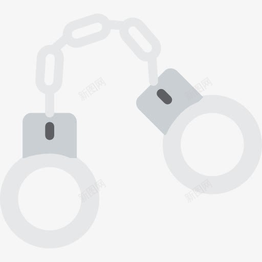 手铐图标png_新图网 https://ixintu.com 工具和用具 手铐 监狱 警察逮捕