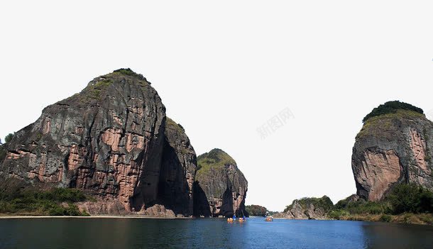 龙虎山景区png免抠素材_新图网 https://ixintu.com 旅游景区 江西龙虎山 著名景点 龙虎山景区