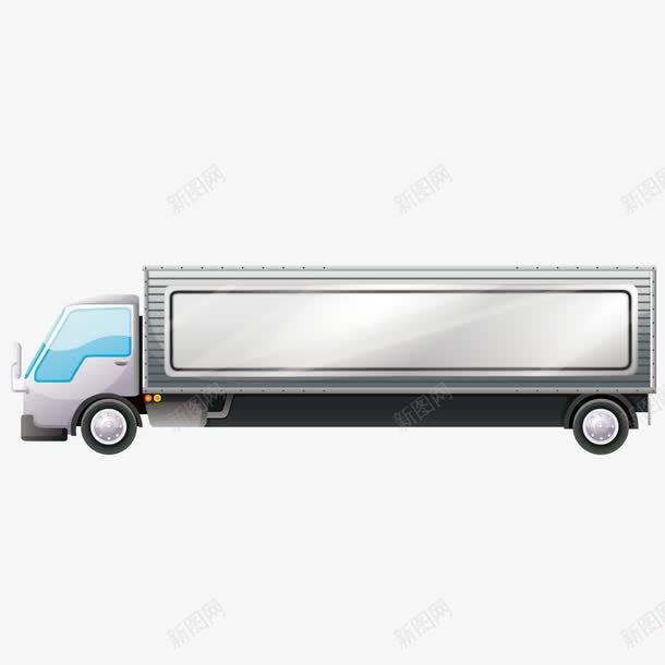 货物运输加长车辆png免抠素材_新图网 https://ixintu.com 交通运输 大货车 汽车 物流