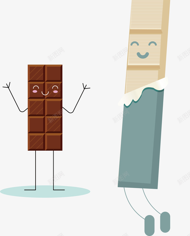 创意卡通巧克力块矢量图ai免抠素材_新图网 https://ixintu.com 创意 卡通巧克力块 巧克力 巧克力板 巧克力美食 美味佳肴 食物 食物菜肴 餐饮美食 矢量图