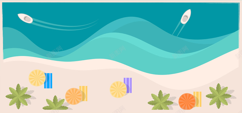 夏天来了海边沙滩旅行banner矢量图ai设计背景_新图网 https://ixintu.com 你好夏天 冰凉一下 夏天 夏天来了 夏季 夏季旅行 旅行 沙滩 海边 矢量图