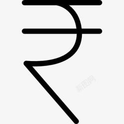 印度货币卢比印度卢比图标高清图片