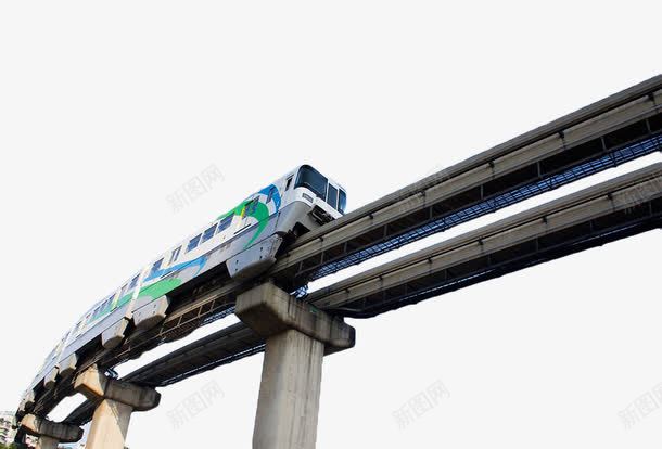 列车高架桥png免抠素材_新图网 https://ixintu.com 列车 建筑 轨道 运输 铁路 高架桥