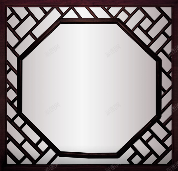古典窗花psd免抠素材_新图网 https://ixintu.com 中国风 古典窗花 平面设计素材 设计素材