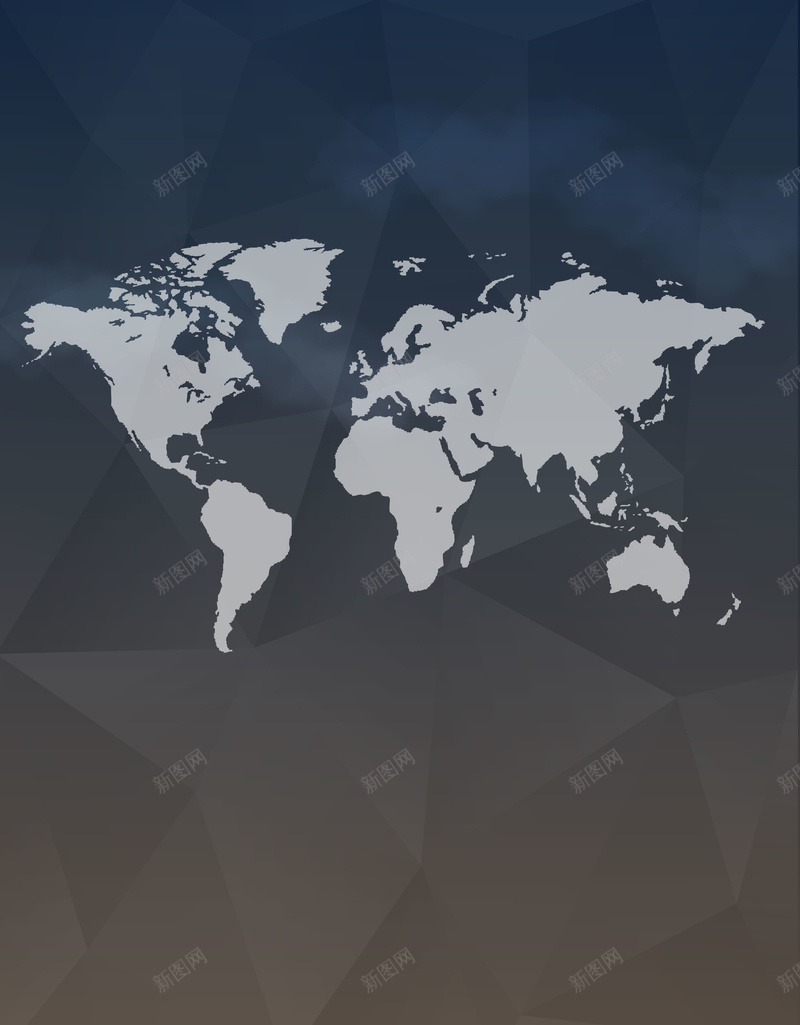 矢量世界地图商业背景ai设计背景_新图网 https://ixintu.com 世界地图 几何 商业 商务 大气 矢量 背景 金融 矢量图