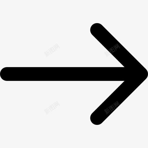 箭头指向正确的图标png_新图网 https://ixintu.com 右方向 点 箭头 轨迹