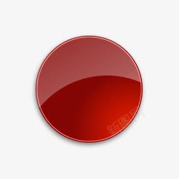红色的record按钮图标图标