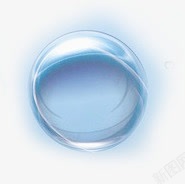 蓝光水泡装饰素材
