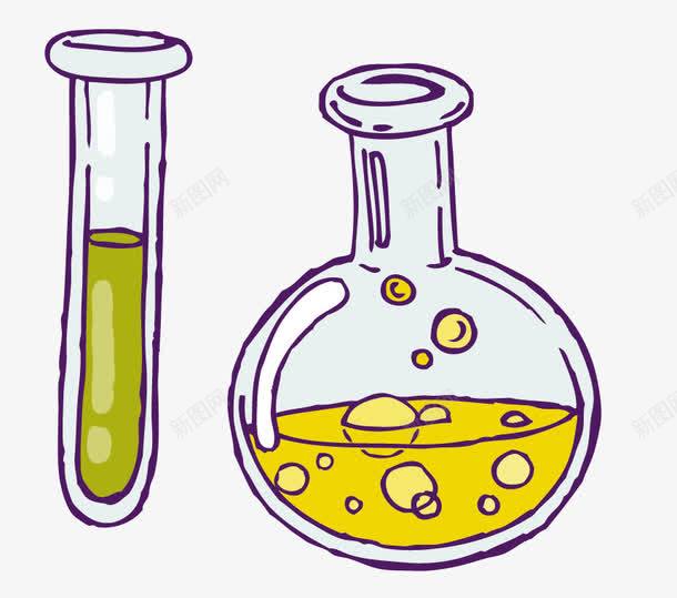 化学仪器瓶子png免抠素材_新图网 https://ixintu.com 仪器 化学 实验 瓶子