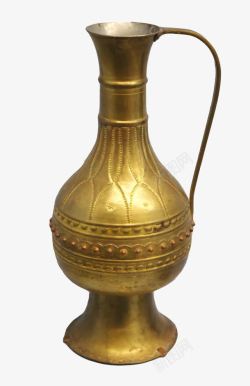 俄罗斯族拉克人铜水壶素材