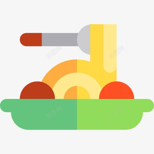 面食图标png_新图网 https://ixintu.com 意大利面 意大利食品 盘 碗 碟 面食 食品 食品和餐厅