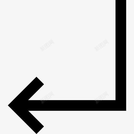 左转图标png_新图网 https://ixintu.com 多媒体选项 定位 左拐 方向 箭头