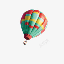飘扬气球气球热气球空中飘扬高清图片
