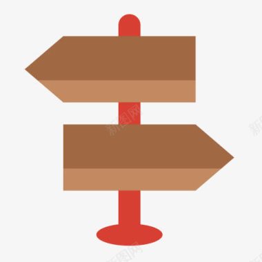 方向指示牌图标图标