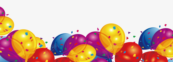 儿童节气球装饰彩带png免抠素材_新图网 https://ixintu.com 儿童节素材气球装饰彩带