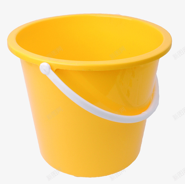 黄色塑料水桶塑料提手png免抠素材_新图网 https://ixintu.com 塑料 塑料提手 塑料水桶 提手 提水桶 水桶 黄色塑料水桶塑料提手