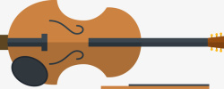 乐器手提琴矢量图素材