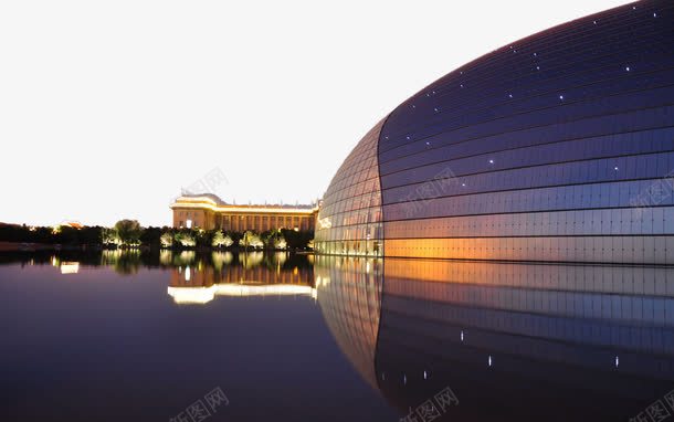 北京国家大剧院十二png免抠素材_新图网 https://ixintu.com 名胜古迹 旅游风景 著名建筑