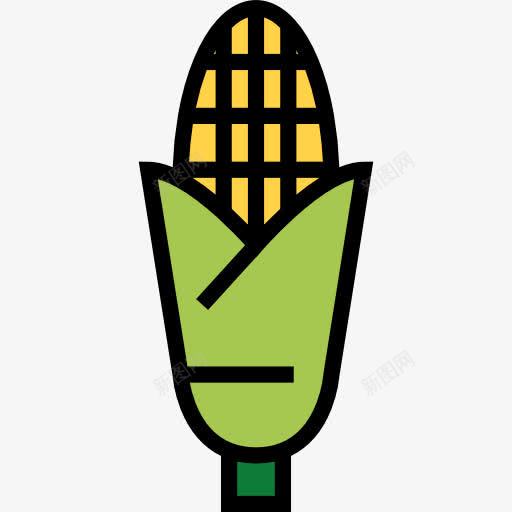 玉米图标png_新图网 https://ixintu.com 玉米 玉米穗 玉米芯 食品 食品和餐厅