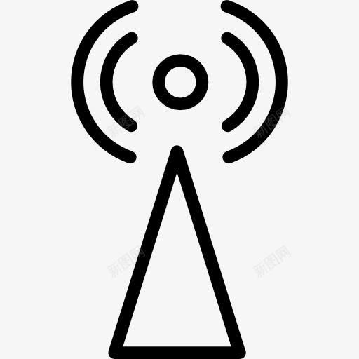 输电塔图标png_新图网 https://ixintu.com 传输 信号 塔 工具和用具 标志 概述 轮廓 通信