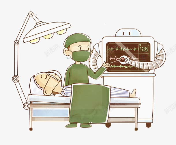 正在做手术的病人png免抠素材_新图网 https://ixintu.com 24小时监控 保护 手术室 探头 摄像头 监护室 监控 监控器 监视 看 装置 防护