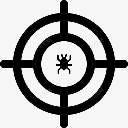 杀毒图标png_新图网 https://ixintu.com bug 技术目标 狙击手 蜘蛛