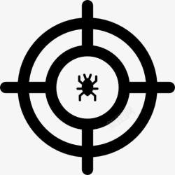 狙击手的目标杀毒图标高清图片