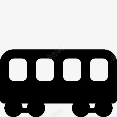 铁路运输汽车图标图标